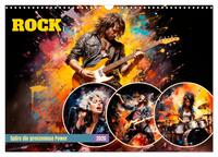 ROCK Spüre die grenzenlose Power (Wandkalender 2026 DIN A3 quer), CALVENDO Monatskalender