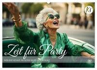 Zeit für Party (Wandkalender 2026 DIN A2 quer), CALVENDO Monatskalender