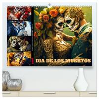 Dia de los Muertos - Feier des Lebens und des Todes (hochwertiger Premium Wandkalender 2026 DIN A2 quer), Kunstdruck in Hochglanz