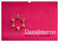 Davidsterne als Symbole des Judentums (Wandkalender 2026 DIN A3 quer), CALVENDO Monatskalender