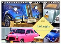 Ford Anglia - Großbritanniens klassischer Zweitürer (Wandkalender 2026 DIN A4 quer), CALVENDO Monatskalender