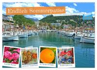 Endlich Sommerpause - Ein ganzer Juni in Mallorcas Port de Sóller (Wandkalender 2026 DIN A2 quer), CALVENDO Monatskalender