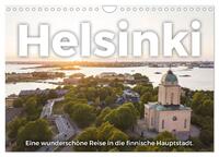 Helsinki - Eine wunderschöne Reise in die finnische Hauptstadt. (Wandkalender 2026 DIN A4 quer), CALVENDO Monatskalender