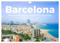 Barcelona - Die wunderschöne Hauptstadt Kataloniens. (Wandkalender 2026 DIN A4 quer), CALVENDO Monatskalender