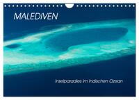 Malediven - Inselparadies im Indischen Ozean (Wandkalender 2026 DIN A4 quer), CALVENDO Monatskalender