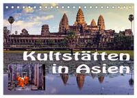 Kultstätten in Asien (Tischkalender 2026 DIN A5 quer), CALVENDO Monatskalender