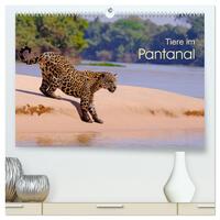 Tiere im Pantanal - viaje.ch (hochwertiger Premium Wandkalender 2026 DIN A2 quer), Kunstdruck in Hochglanz