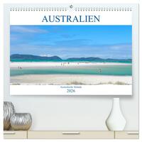Australien - Australische Strände (hochwertiger Premium Wandkalender 2026 DIN A2 quer), Kunstdruck in Hochglanz