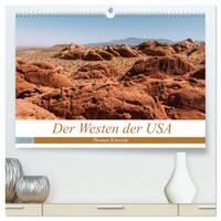 Der Westen der USA (hochwertiger Premium Wandkalender 2026 DIN A2 quer), Kunstdruck in Hochglanz