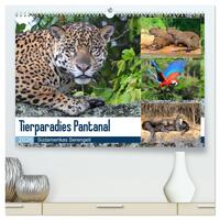 Tierparadies Pantanal (hochwertiger Premium Wandkalender 2026 DIN A2 quer), Kunstdruck in Hochglanz