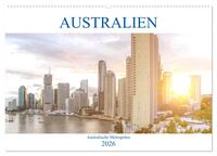 Australien - Australische Metropolen (Wandkalender 2026 DIN A2 quer), CALVENDO Monatskalender