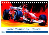 Rote Renner aus Italien (Tischkalender 2026 DIN A5 quer), CALVENDO Monatskalender