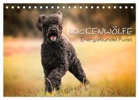 Lockenwölfe - Energiebündel Pudel (Tischkalender 2026 DIN A5 quer), CALVENDO Monatskalender