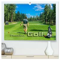 Passion Golf (hochwertiger Premium Wandkalender 2026 DIN A2 quer), Kunstdruck in Hochglanz