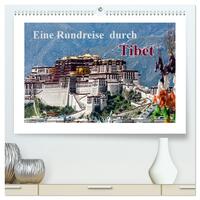 Eine Rundreise durch Tibet (hochwertiger Premium Wandkalender 2026 DIN A2 quer), Kunstdruck in Hochglanz