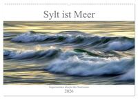 Sylt ist Meer (Wandkalender 2026 DIN A2 quer), CALVENDO Monatskalender