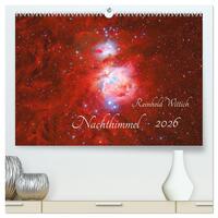 Nachthimmel (hochwertiger Premium Wandkalender 2026 DIN A2 quer), Kunstdruck in Hochglanz
