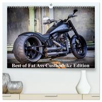 Exklusive Best of Fat Ass Custombike Edition, feinste Harleys mit fettem Hintern (hochwertiger Premium Wandkalender 2026 DIN A2 quer), Kunstdruck in Hochglanz