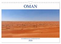 Oman - Zauberhafte Landschaften (Wandkalender 2026 DIN A4 quer), CALVENDO Monatskalender