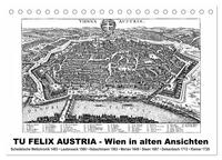 TU FELIX AUSTRIA - Wien in alten Ansichten (Tischkalender 2026 DIN A5 quer), CALVENDO Monatskalender