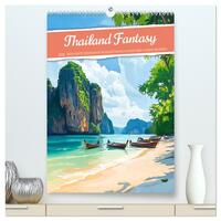 Thailand Fantasie (hochwertiger Premium Wandkalender 2026 DIN A2 hoch), Kunstdruck in Hochglanz