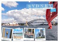 Sydney - Pulsierendes Herz Australiens (Wandkalender 2026 DIN A2 quer), CALVENDO Monatskalender