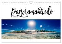 Panoramablicke weltweit (Wandkalender 2026 DIN A4 quer), CALVENDO Monatskalender