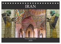 Iran - Persische Impressionen (Tischkalender 2026 DIN A5 quer), CALVENDO Monatskalender