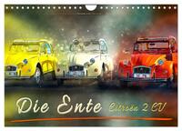 Die Ente - Citroën 2CV (Wandkalender 2026 DIN A4 quer), CALVENDO Monatskalender