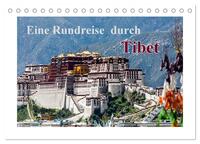 Eine Rundreise durch Tibet (Tischkalender 2026 DIN A5 quer), CALVENDO Monatskalender