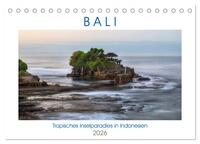 Bali, tropisches Inselparadies in Indonesien (Tischkalender 2026 DIN A5 quer), CALVENDO Monatskalender