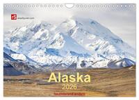 Alaska 2026 - faszinierend anders (Wandkalender 2026 DIN A4 quer), CALVENDO Monatskalender