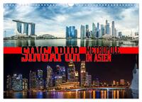 Singapur, Metropole in Asien (Wandkalender 2026 DIN A3 quer), CALVENDO Monatskalender