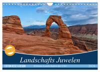 Landschafts Juwelen - Erlesene Landschaften der USA (Wandkalender 2026 DIN A4 quer), CALVENDO Monatskalender