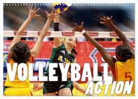 Volleyball Action (Wandkalender 2026 DIN A3 quer), CALVENDO Monatskalender