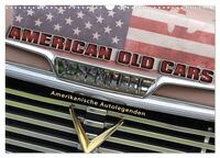American Old Cars - Amerikanische Autolegenden (Wandkalender 2026 DIN A3 quer), CALVENDO Monatskalender