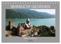 Sehnsucht Georgien (Tischkalender 2026 DIN A5 quer), CALVENDO Monatskalender
