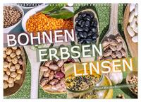 Bohnen Erbsen Linsen (Wandkalender 2026 DIN A3 quer), CALVENDO Monatskalender