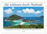 Die schönsten Inseln Thailands (Tischkalender 2026 DIN A5 quer), CALVENDO Monatskalender