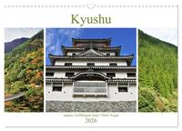 Kyushu - Japans vielfältigste Insel (Wandkalender 2026 DIN A3 quer), CALVENDO Monatskalender