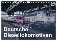 Deutsche Diesellokomotiven (Wandkalender 2026 DIN A4 quer), CALVENDO Monatskalender