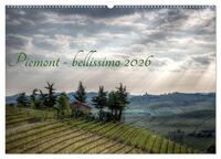 Piemont - bellissimo 2026 (Wandkalender 2026 DIN A2 quer), CALVENDO Monatskalender