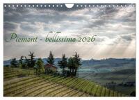 Piemont - bellissimo 2026 (Wandkalender 2026 DIN A4 quer), CALVENDO Monatskalender