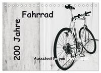 200 Jahre Fahrrad - Ausschnitte von Ulrike SSK (Tischkalender 2026 DIN A5 quer), CALVENDO Monatskalender