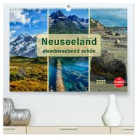 Neuseeland - atemberaubend schön (hochwertiger Premium Wandkalender 2026 DIN A2 quer), Kunstdruck in Hochglanz