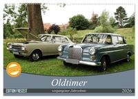 Oldtimer vergangenger Jahrzehnte (Wandkalender 2026 DIN A2 quer), CALVENDO Monatskalender