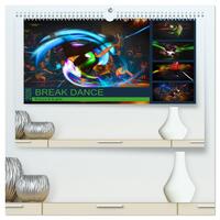Break Dance B-boys & B-girls (hochwertiger Premium Wandkalender 2026 DIN A2 quer), Kunstdruck in Hochglanz