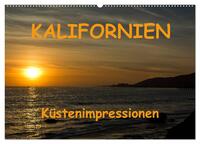 KALIFORNIEN Küstenimpressionen (Wandkalender 2026 DIN A2 quer), CALVENDO Monatskalender