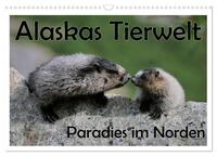 Alaskas Tierwelt - Paradies im Norden (Wandkalender 2026 DIN A3 quer), CALVENDO Monatskalender