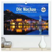 Die Wachau - An der Donau zwischen Melk und Krems (hochwertiger Premium Wandkalender 2026 DIN A2 quer), Kunstdruck in Hochglanz